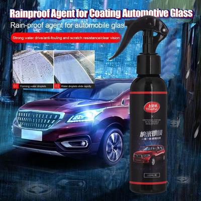 Car Liquid Coat Mirror Rainproof Agent Flooding Glass Rain Mark Oil Film Remover