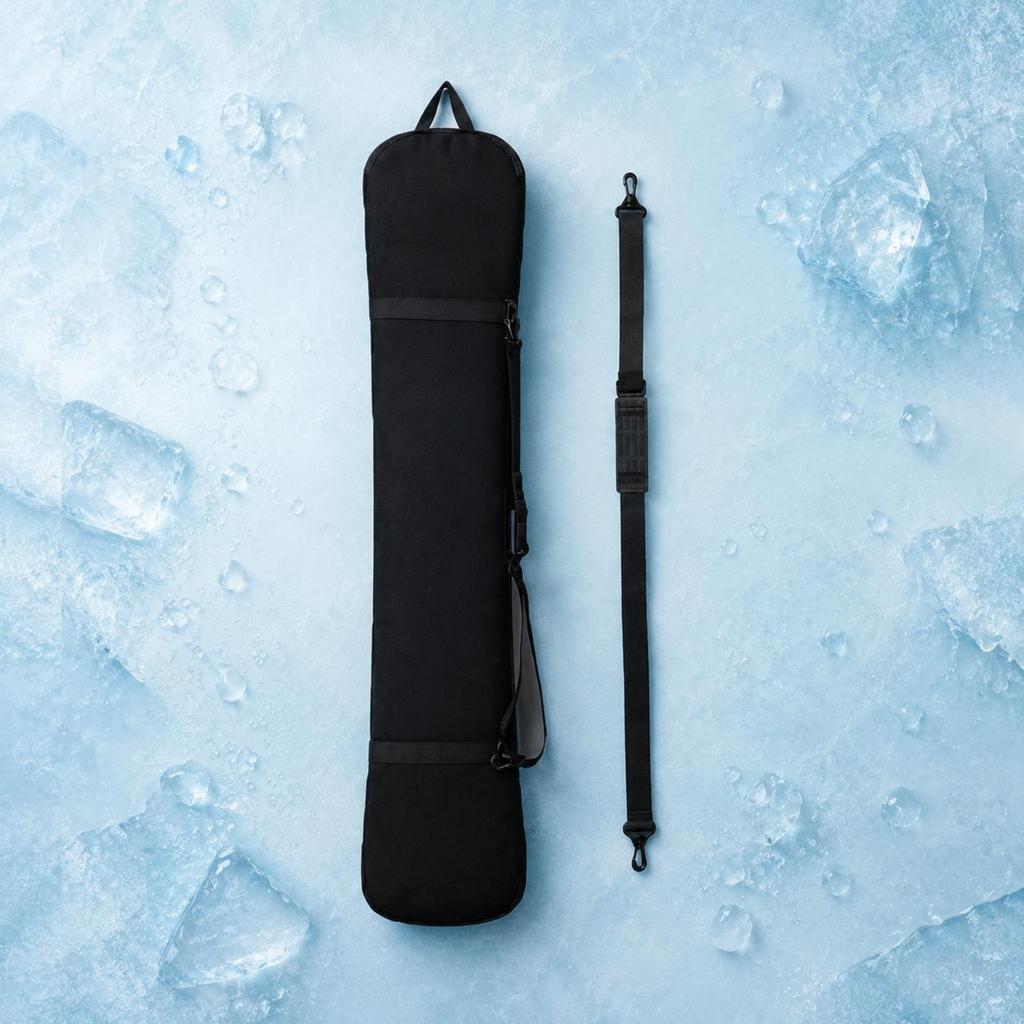 Padded Snowboard Bag Scratch Resistant Snowboard Carrying Case Sports Gear Lightweight Easy To Clean For Ski Trip