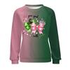 Women's Fashion Casual Long Sleeve Loose Printed Sweatshirt Top