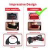 12V 10 Modlu OBD2 Araç Kod Okuyucu Araba Teşhis Aracı Tarayıcı OBDII/EOBD Tarayıcı Tümünü Destekler