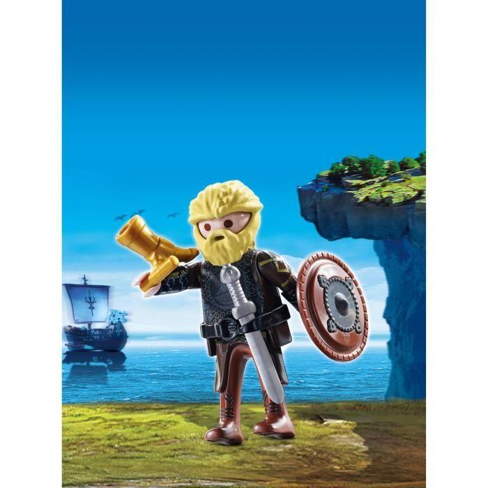 Figurine playmobil viking - épée et bouclier - 47,45 g - mixte - tunisie