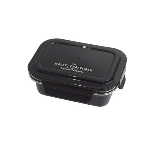 

Sabu Marit Stainless Steel 4-Point Lock Lunch Container, Small, Black, Capacity: 420ml, 412028