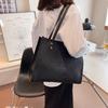 Women's bag New trendy fashion bag Female college student class bag Large capacity office worker shoulder handbag