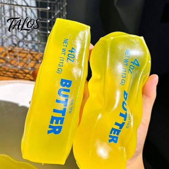 Butter Stick Decompression Toy Shapeable Squeeze Toy, No Rebound Stress Relief Bar Soft Stretchy Shaped Fidget for Relaxation