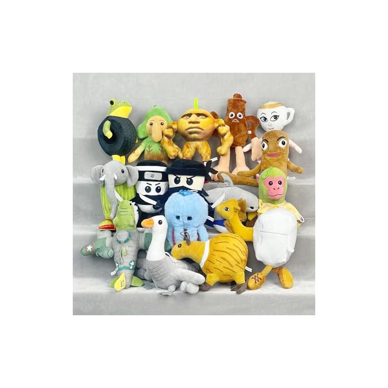 Italian Brainrot Plush Toy, Tung Tung Tung Sahur, Brainrot, Internet Meme, Internet Anime, Decoration, Birthday Gift, Christmas Gift