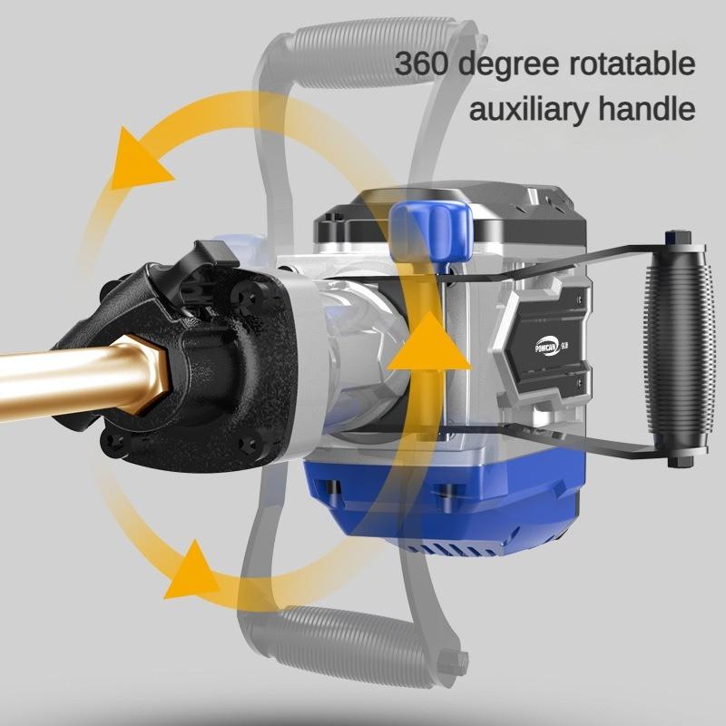 Heavy Duty Handheld Electric Pick High Power Professional Dismantling  Electric Pickaxe Industrial Concrete Crushing Power Tool
