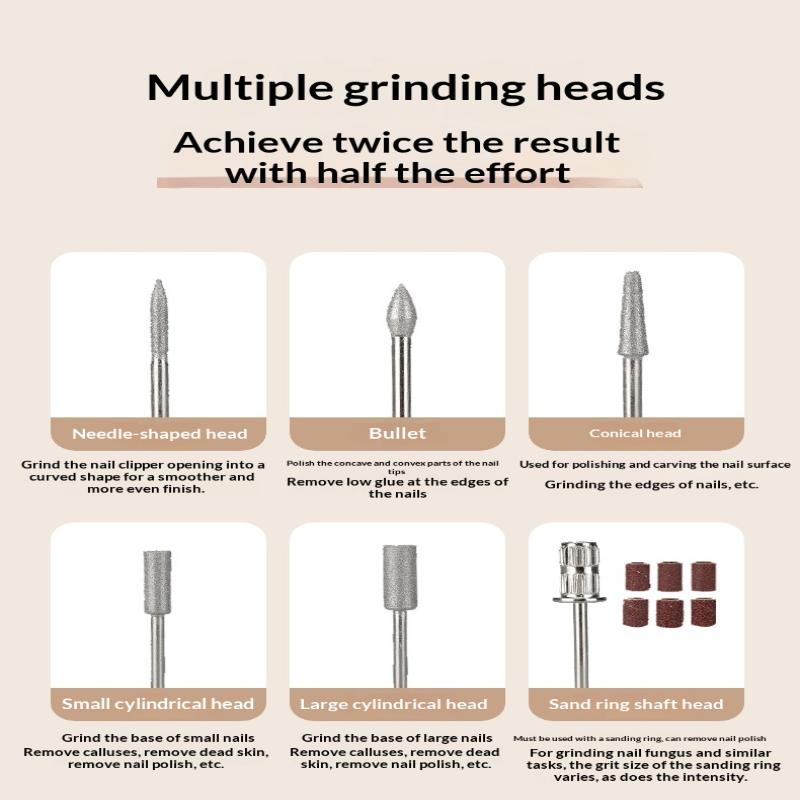 40000Prm Portable Nail Drill Rechargeable Electric Nail File Machine For Nails Gel Polish Removing For Salon Home For Gift