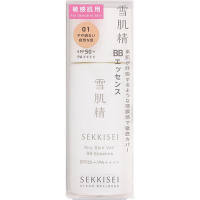 Sekkisei Clear Wellness Sekkisei Clear Wellness Airy Skin Vale Bb Essence 01 Slightly Bright Natural Color 30ml