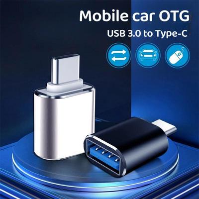 Adaptador OTG USB C a USB 3.0 Convertidor Tipo C para MacBook Pro/Air Xiaomi Huawei Samsung Lector de Unidad Flash Transferencia de Datos Teléfono