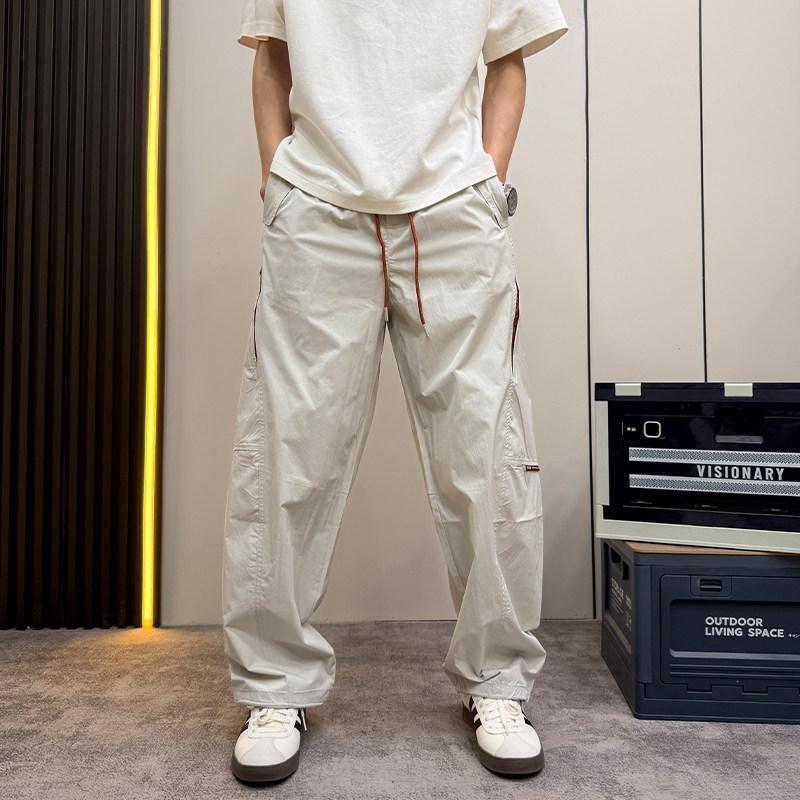 Popular straight sweatpants men's trousers sports casual pants popular summer new thin scimitar quick drying