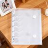 Binder Notebook Covers 5 Holes Gift Clear for Valentines Birthday