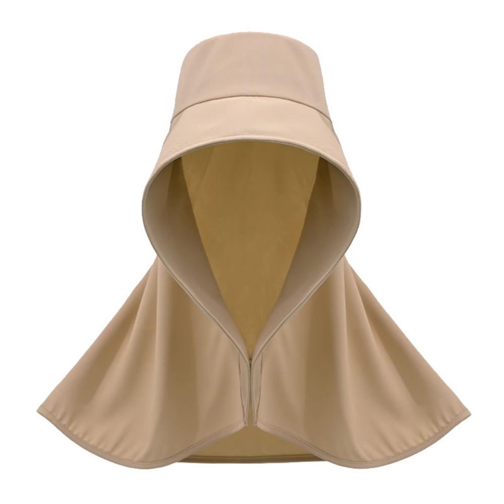Women's Oversized Sun Brim Hat - Breathable Lightweight Wide Brim Face Neck Ear Protection, for Hiking Travel Beach City Walks