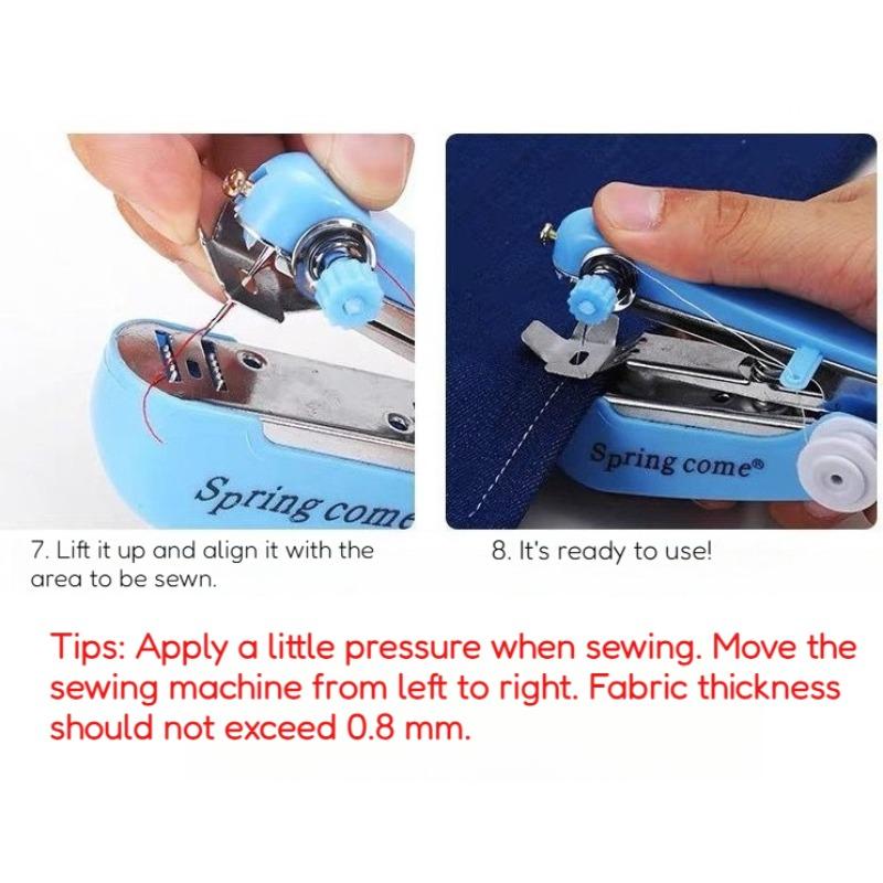 Portable Mini Manual Sewing Machine, Multi-functional Creative Sewing Machine for Home Use.