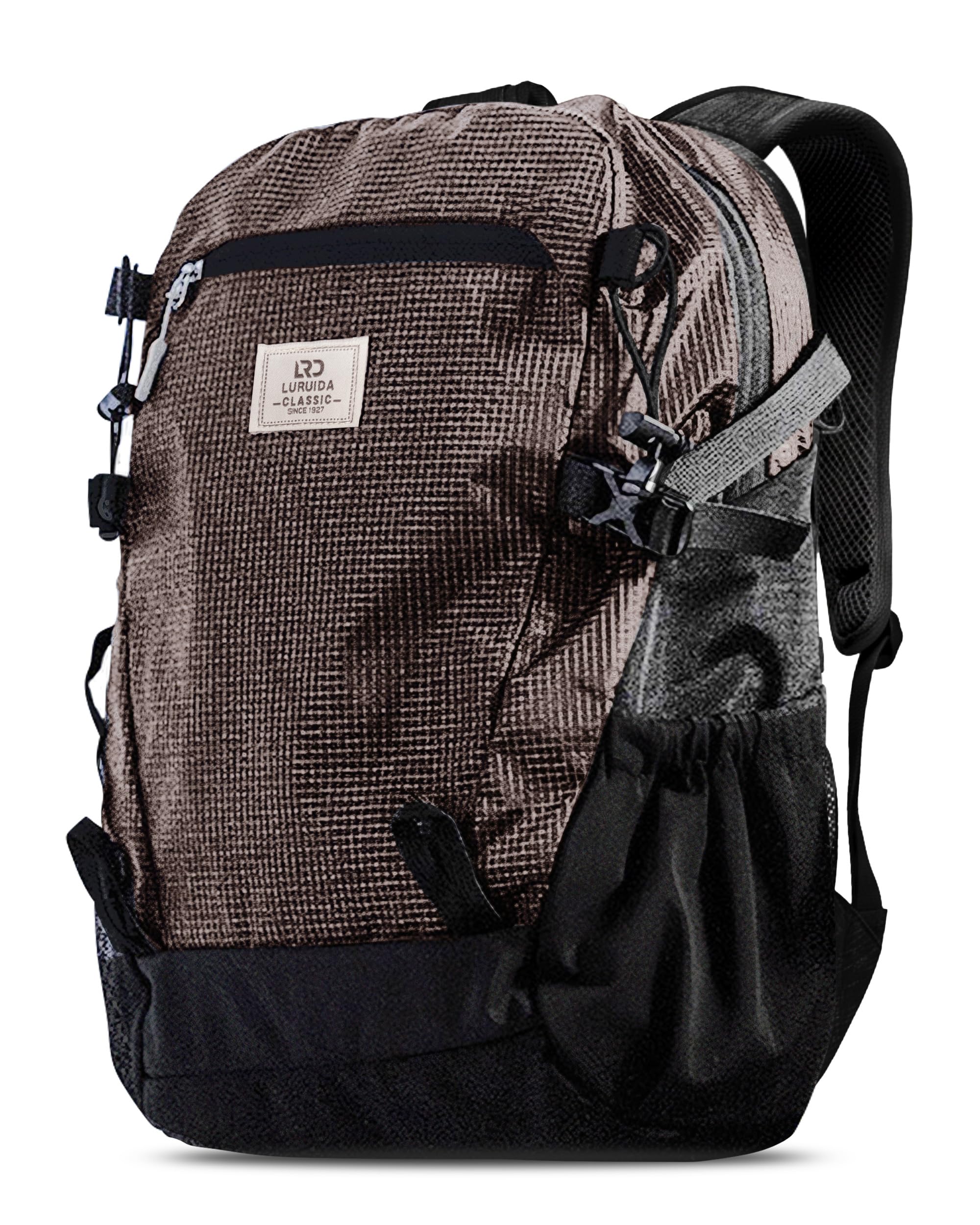 

TeamOneDay [Легкий и Водонепроницаемый] Рюкзак для Женщин, Альпинизм, Путешествия, Кемпинг, Активный Отдых, Отделение для ПК 16 дюймов, Рюкзак, Классический Стиль,