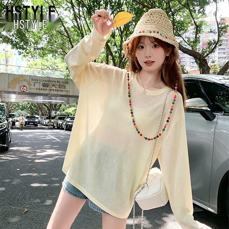 Handu Yishe Women s Long Sleeve Sun Protection Mesh Top M