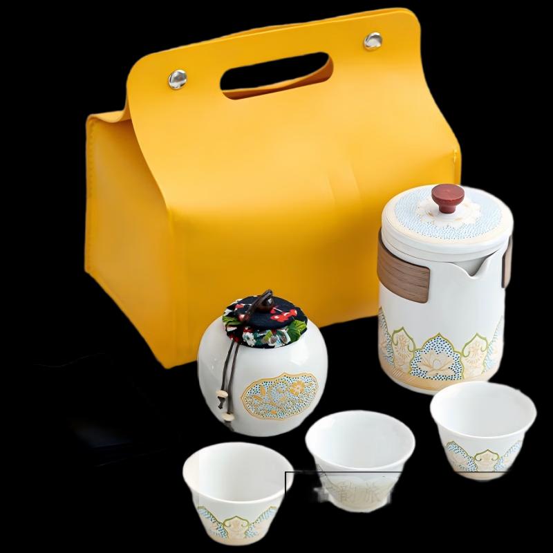 Compact Portable Travel Tea Set