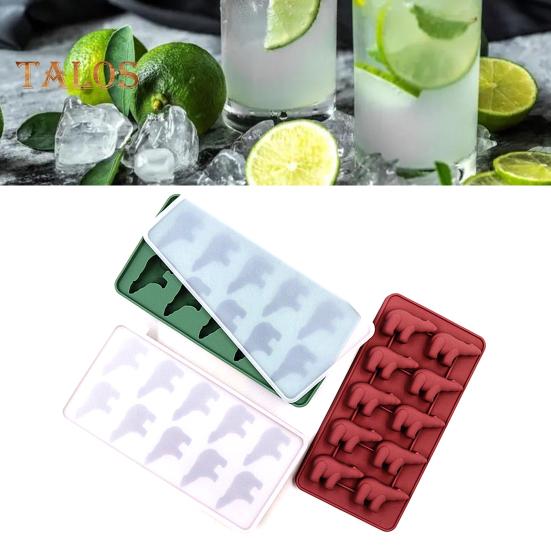 

Лоток для льда Привлекательный Изысканные 4 цвета Замечательные Легко Высвобождаемые Белые Медведи Ледяные Формы Принадлежности для Вечеринок