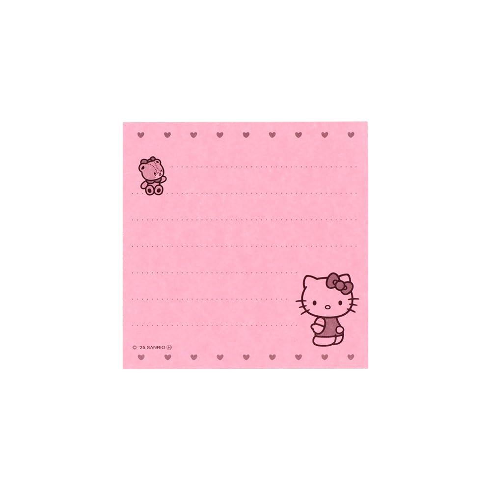 Stationery Sanrio Characters Sticky Choose Your Favorite 5 Hello S2849240 Sun-Star Notes, Design, Colors, Kitty,
