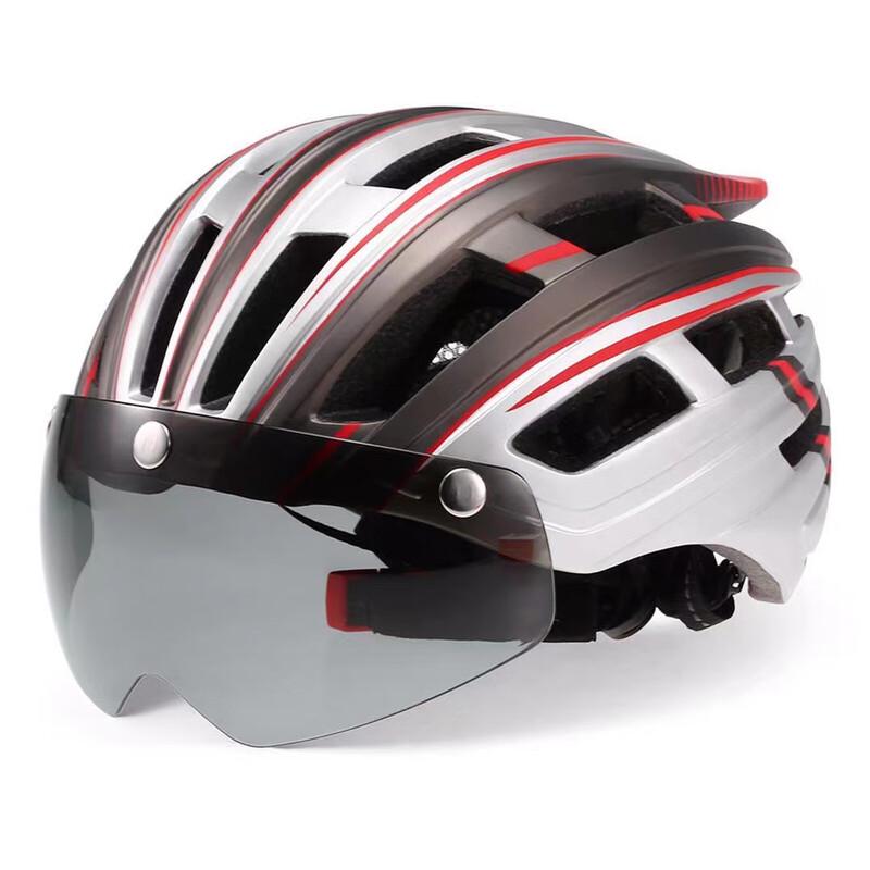 LISHI Cycling Helmet with Integrated Taillight
