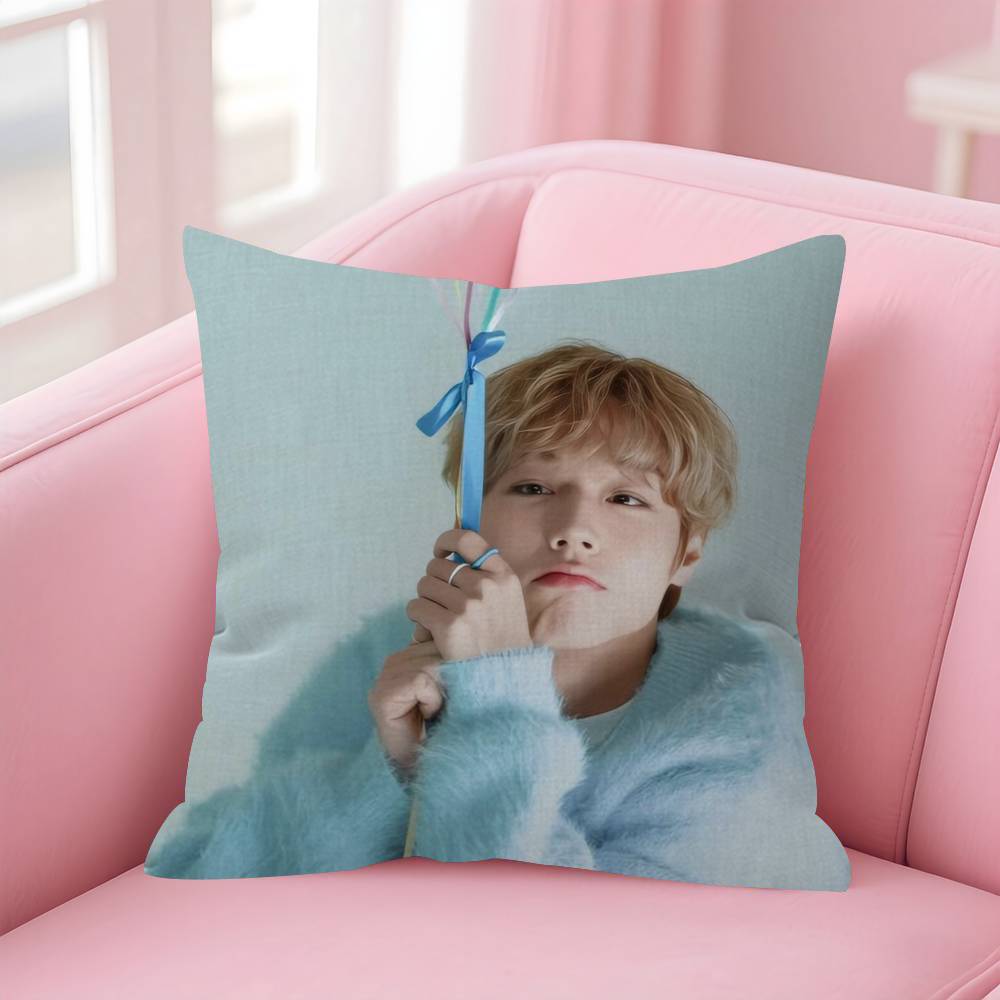WWeak HHero PPark JJihoon   Personalized Pillow Cover Kids Bedroom Wild Party Decor Pillowcase kid Birthday shower Gift