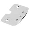 Guitar Neck Plate Metal Replacement for 3‑String Cigar Box Musical Instrument  Accessories