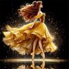 Disney 5D Diamond Painting Dancing Princesses Cross Stitch Mosaic Kit Home Decoration Wall Sticker DIY Handmade Gift