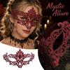 Vintage Half Face with Glitter Peacock Design for Halloween Masquerade Party Prop