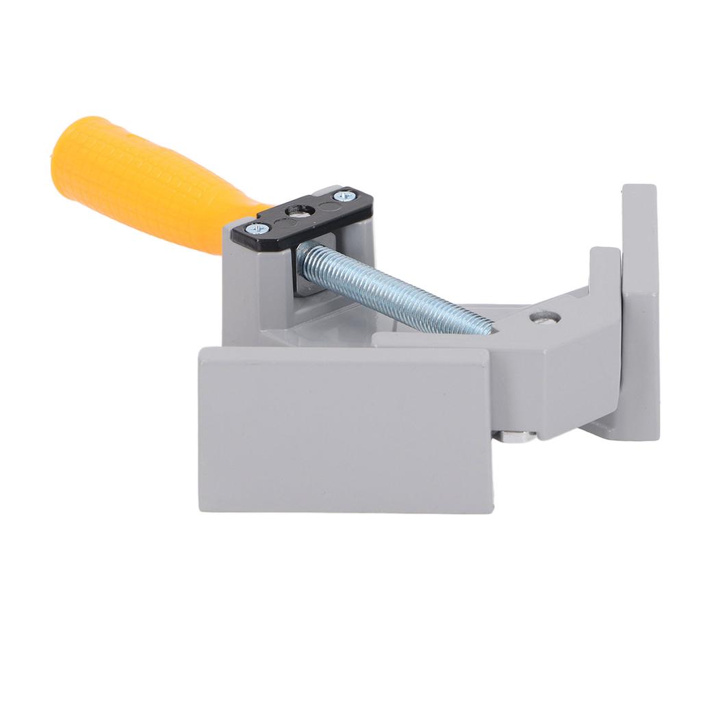 4 Pack Corner Clamp Set 90 Degree Right Angle Single Handle with Adjustable Swinging Jaws for Woodworking Framing