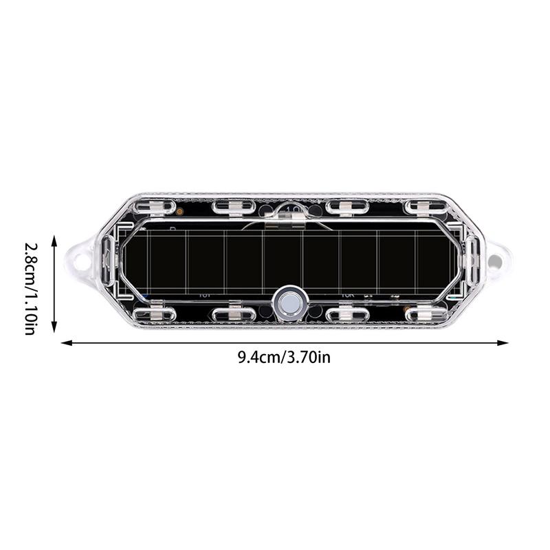 Truck Strobe Lights Solar Powered LED Tail Lights Flashing Vehicle Strobe Lights Decorative Anti Collision Lights For