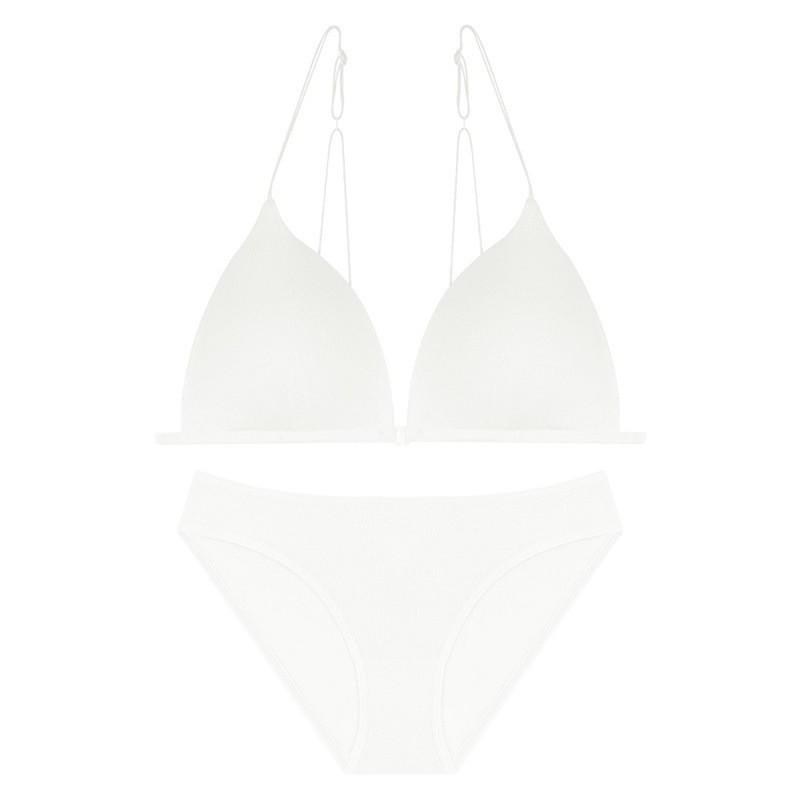 

Французское сексуальное нижнее белье женский бюстгальтер с треугольной чашкой на передней застежке без косточек тонкий хлопковый с тонкими бретелями красивой спинкой нижнее белье Бюстгальтер S