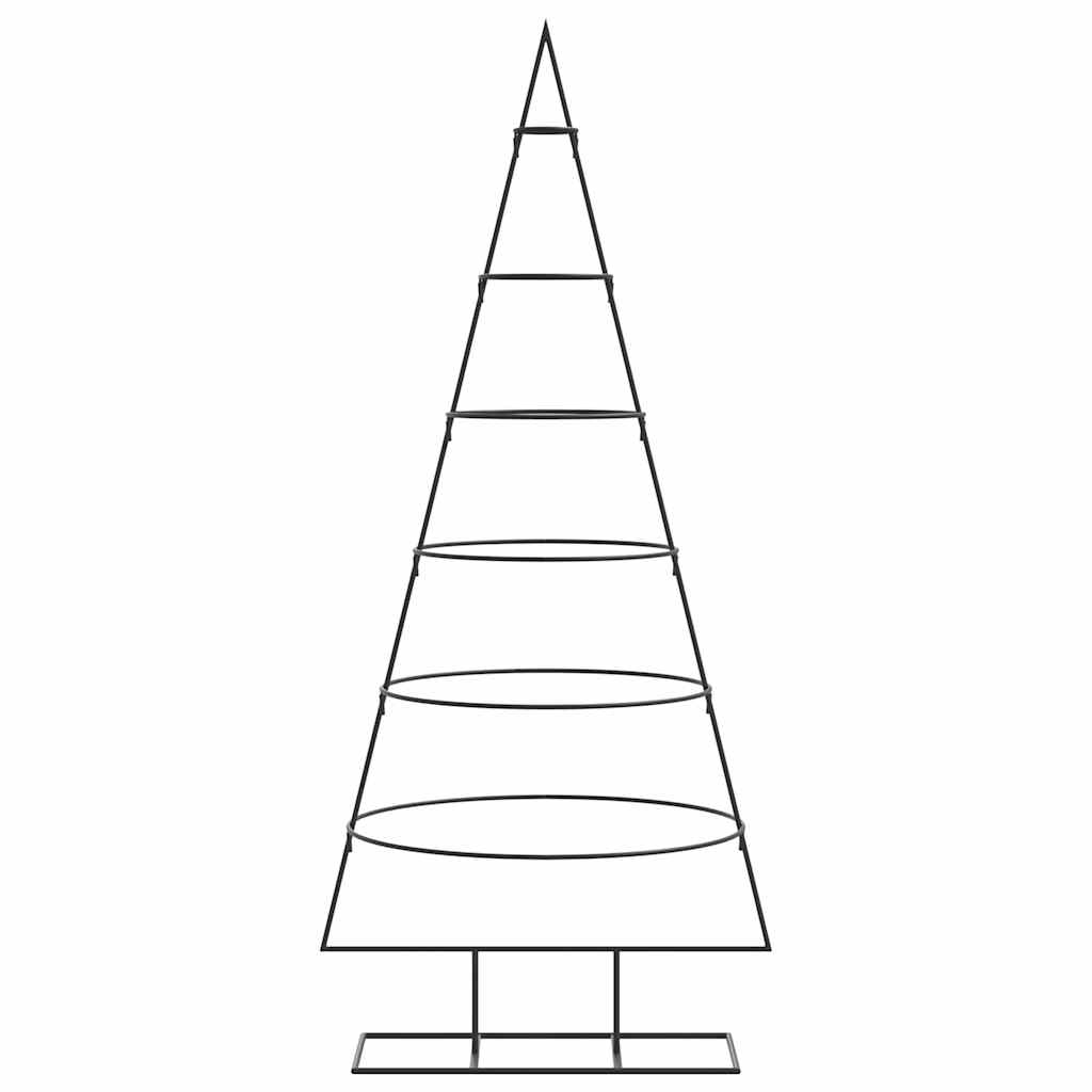 Vidaxl Metalowa Choinka Świąteczna, Do Dekoracji, Czarna, 150 Cm