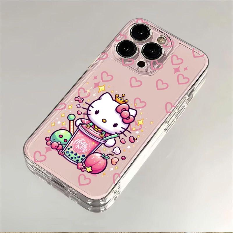Hello Kitty Transparent Casing For Motorola Moto G60 G73 G53 G72 G52 G71 G22 G30 Edge 40 Pro G32 G30S 5G Cartoon Thin Phone Case