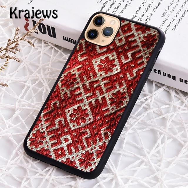 Krajews Latvian Ethnic Sun Tree Luxury Phone Case Cover For IPhone 18 17 Air 16 15 14 plus 11 12 13 pro max coque Fundas