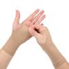 1 Paar Set Handgelenk-Schutzbandage Karpaltunnelsyndrom Unterstützung Fingerlose Arthritis-Handschuhe Hautfarbe