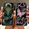 Casing Popular Rose Girl Painted Cover For Samsung Galaxy A06 Soft Silicone Phone Case For Samsung A05 A06 Back Cover Capa Bags