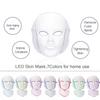 7 Colors LED Light Facial Mask Photon Face Neck Mask Rejuvenation Face Mask Machine Household Beauty Light Therapy