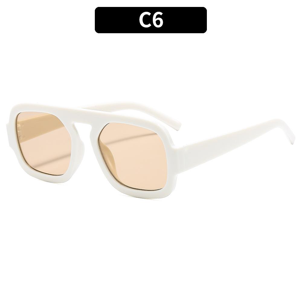 Fashion Square Brand Designer Sunglasses Men Women New Oversized Vintage Shades Glasses Travel Outdoor Eyewear Uv400