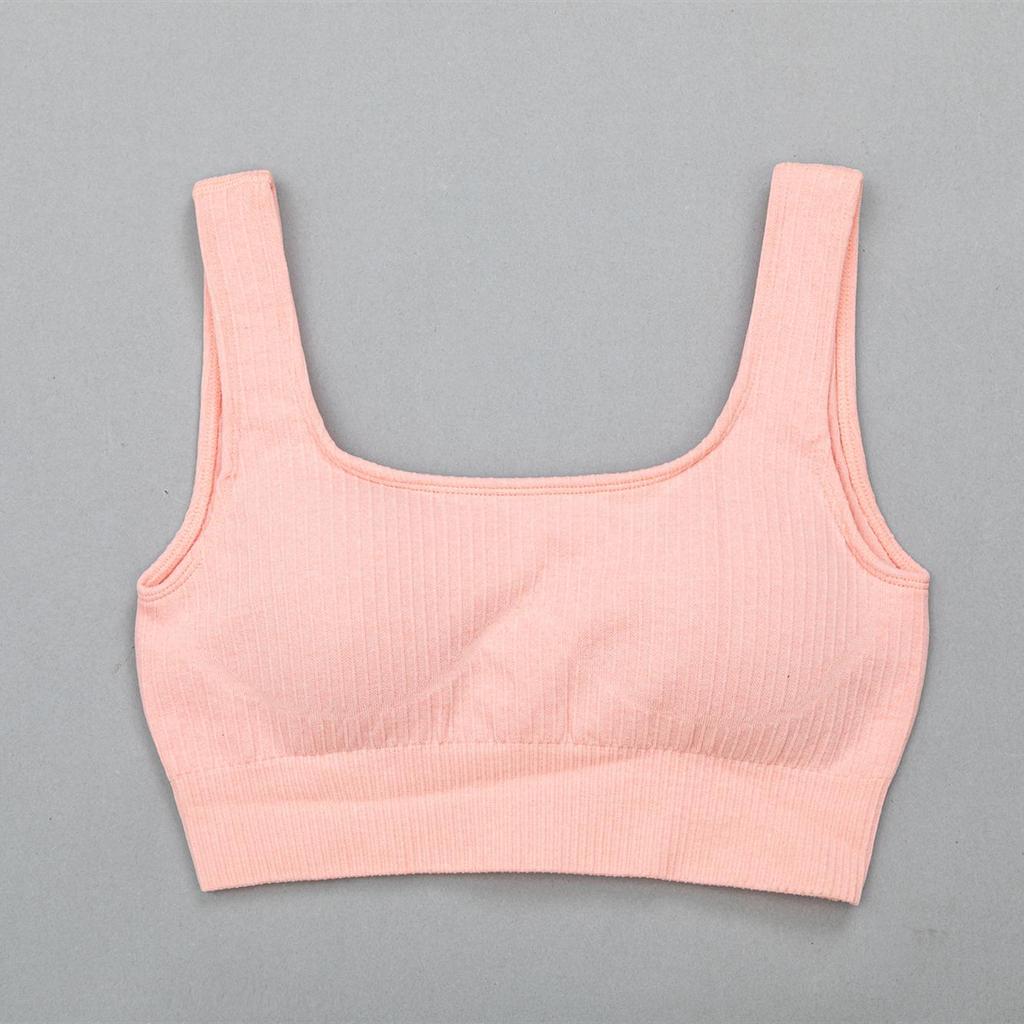 9-Color Breathable Quick-Dry Stripe Yoga Set: Running Sports Underwear, Short Sleeve, Five-Point Fitness Shorts
