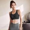 High-Impact Women's Sports Bra - Quick-Dry, Shockproof, Front Zipper, One-Piece Design, Perfect for Running & Yoga
