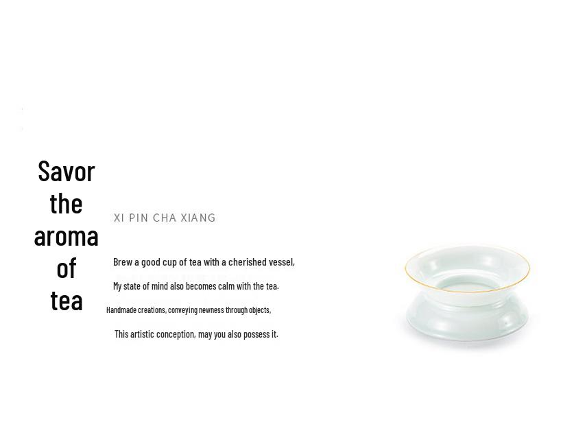 Handmade Ceramic Tea Infuser & Strainer Set