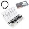 Internal and External Snap Rings, 300 Pcs. Kraft&Dele