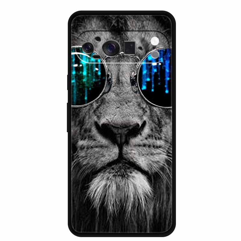Soft Cover For Google Pixel 10 Pro Case Silicone Gradient Marble Cool Wolf Funda Cover for Google 10 Pro Pixel10 Pro Capa Coque