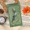Feather Vintage Feather Bookmark Vintage Book Page Marker Feather Metal Bookmark  Friends