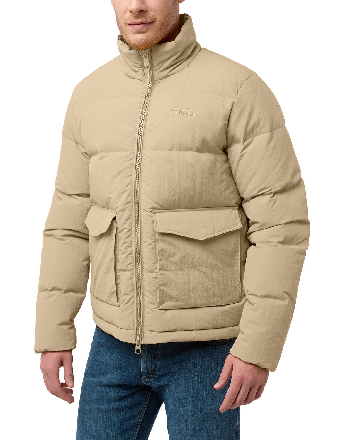 

Пуховик Jack Wolfskin NORDLICHT JKT анис Мужской Водоотталкивающий (TEXASHIELD PRO Ветрозащитный) [A60040 / M] Высокопроизводительный