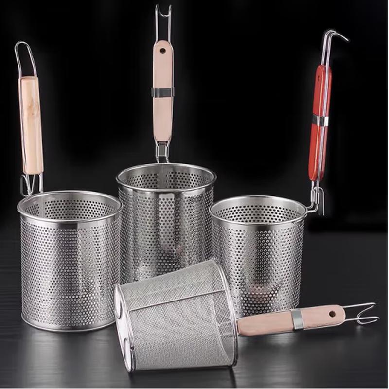 SIFAR Stainless Steel Perforated Strainer Spoon Set