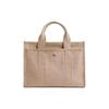 COACH Cargo Canvas With Satin Tote Bag, Shopping Bag, Shoulder Bag, Crossbody Bag, Handbag Large Women's Brown CP158-LHVRA