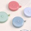 2m Leather Mini Tape Measure - Soft, Multifunctional Ruler for Measuring Hips, Waist, Bust, and Clothes