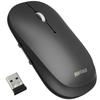 Buffalo FLEXUS Wireless Mobile with Slim and Design Quiet DPI Presentation Up To 582 Days of Compatible with Standard Black Mouse, 2.4GHz, Receiver,