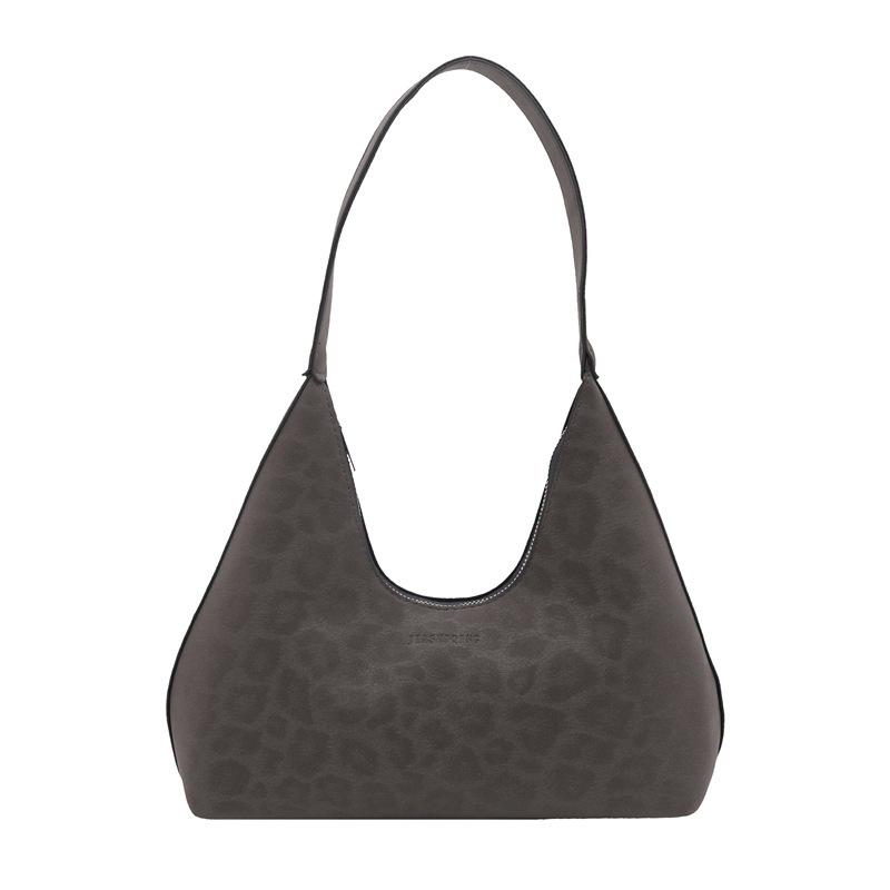 

Japanese and Korean Trend Underarm Bag Women s Shoulder Bag Dumpling Bag Commuter Versatile Handbag сірий колір