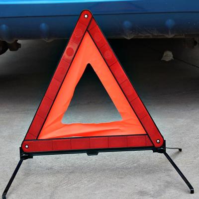 Warning Triangle Reflective Safety Emergency Triangle Foldable Road Warning Triangle for Road Vehicle Car Emergencies